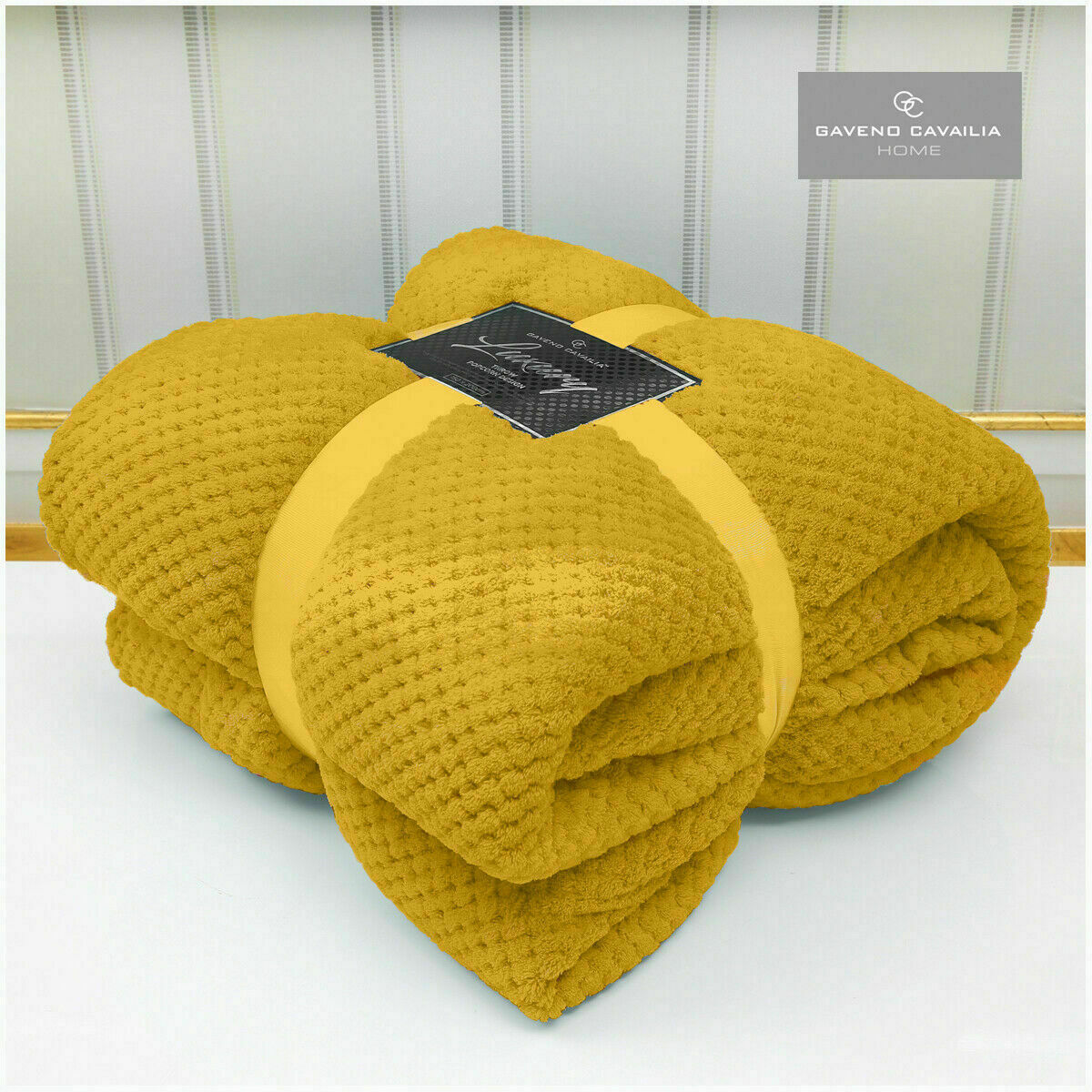 Luxury Popcorn Throw Fleece Warm Soft Large Blanket Sofa Bed Double King Size