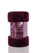 Faux Fur Mink Throw Blanket Sofa Bed Luxury Furry Warm Large Double King Sizes