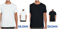 Gildan Mens Softstyle Ringspun Short Sleeve Plain Crewneck Cotton T Shirt Lot