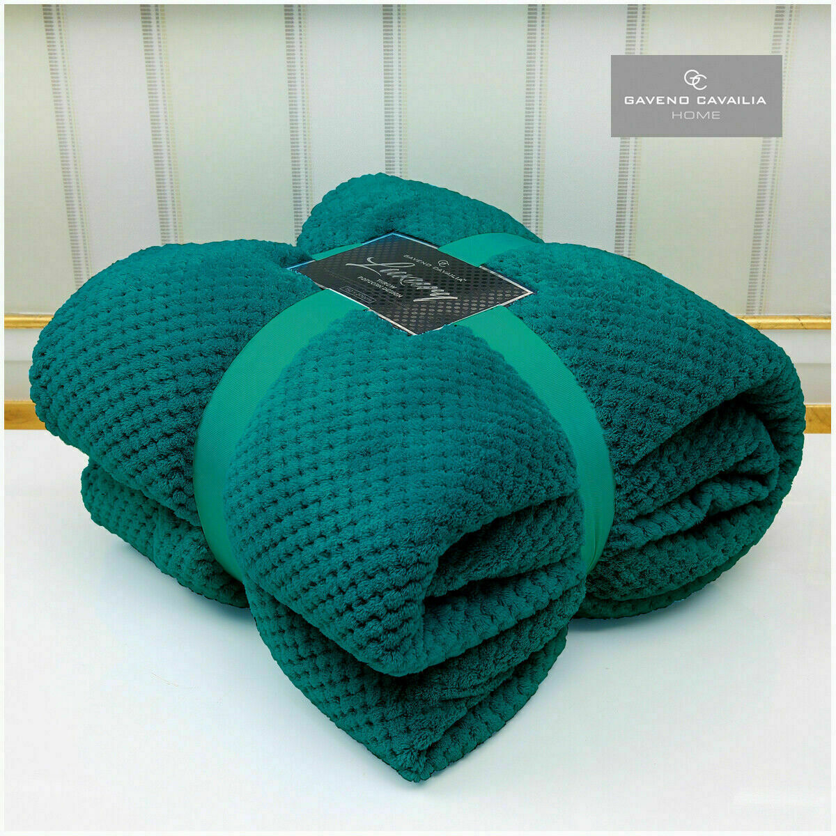Luxury Popcorn Throw Fleece Warm Soft Large Blanket Sofa Bed Double King Size