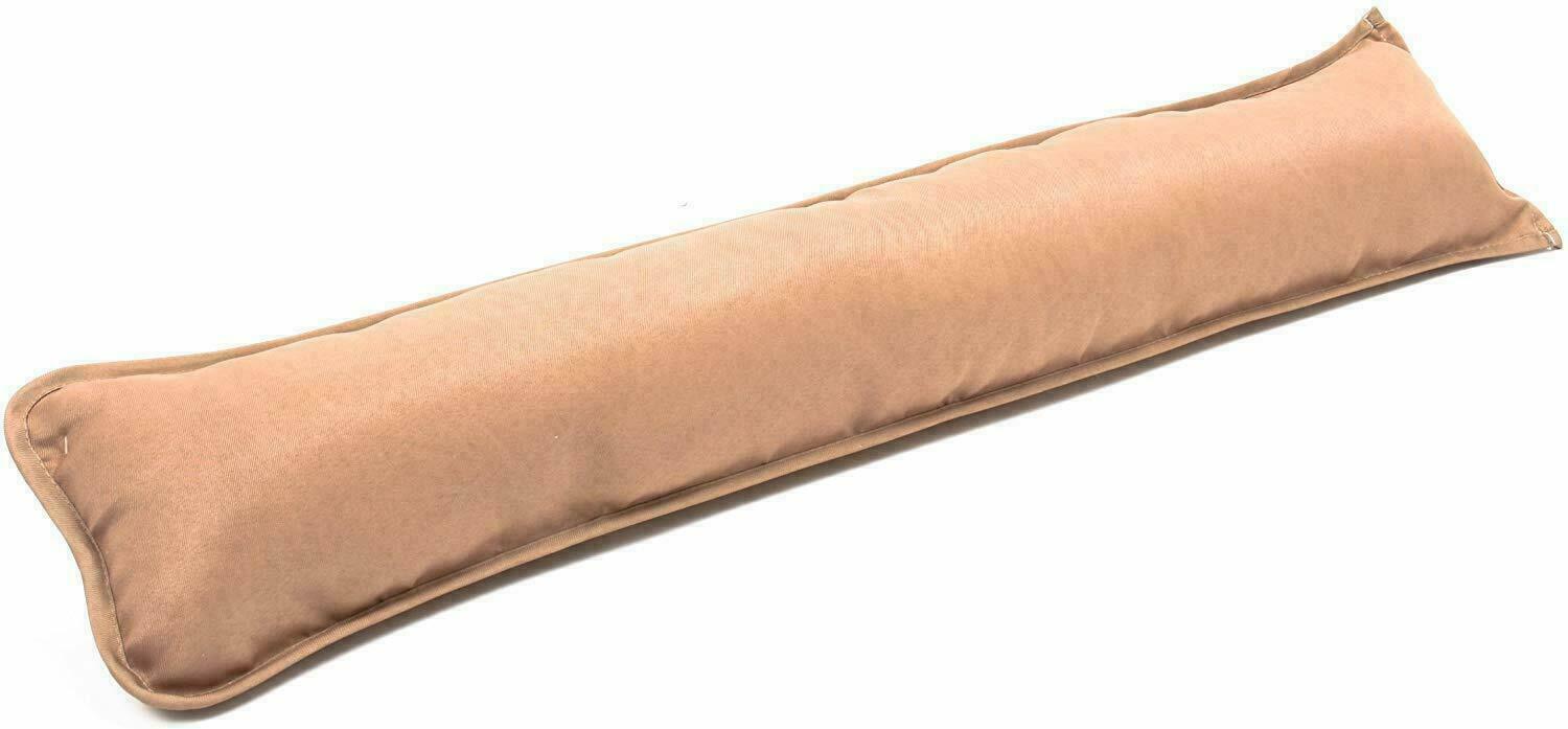 New Fabric Draught Excluder Draft Insulator Doors Windows Hallway Energy Savers