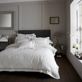 Luxury Devore Embroidered Designer Duvet Quilt Cover Hotel Quality Bedding Set