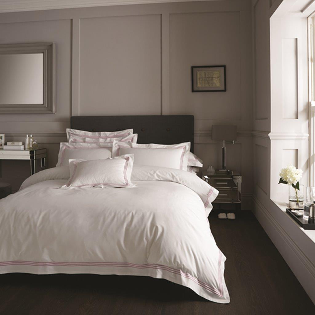 Luxury Devore Embroidered Designer Duvet Quilt Cover Hotel Quality Bedding Set