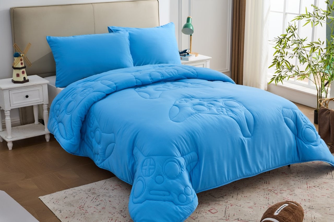Coverless Duvet Quilt 10.5 Tog Super Soft Reversible Bedding Single Double King