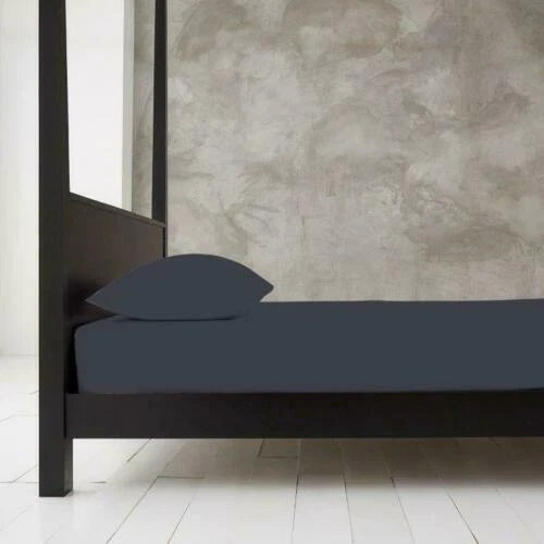 Extra Deep 40cm Fitted Bed Sheet Cotton Rich Super Soft 28 Colours