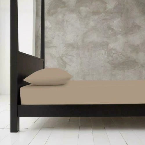 Extra Deep 40cm Fitted Bed Sheet Cotton Rich Super Soft 28 Colours