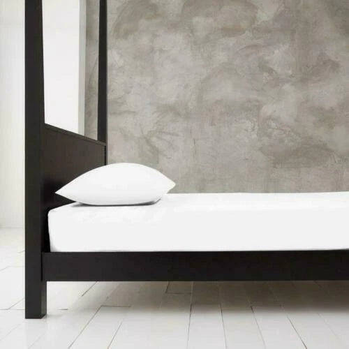 Extra Deep 40cm Fitted Bed Sheet Cotton Rich Super Soft 28 Colours